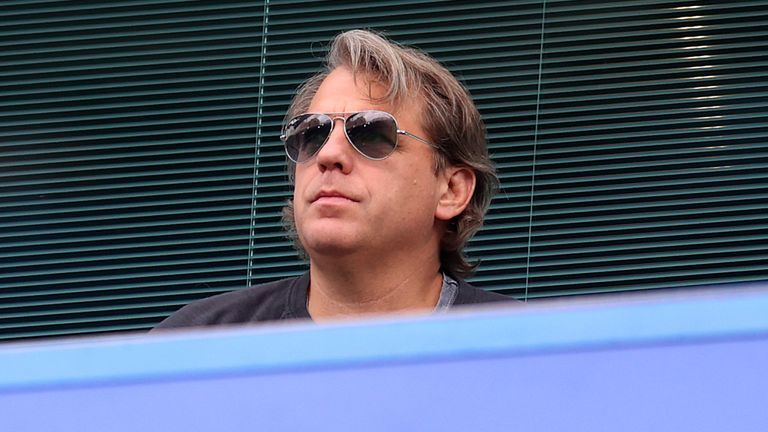 Todd Boehly watches Chelsea take on Wolves at Stamford Bridge