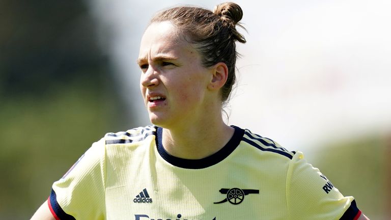 Het contract van Vivian Miedema bij Arsenal loopt deze zomer af