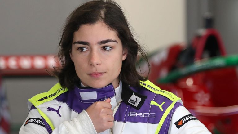 Jamie Chadwick of Jenner Racing will start on pole position for the W Series race at Barcelona-Catalunya Circuit