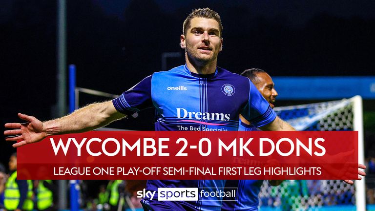 Wycombe 2-0 MK Dons