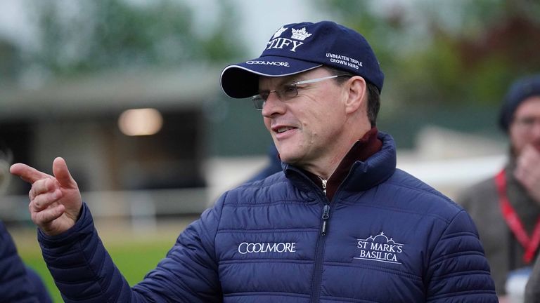 Trainer Aidan O'Brien