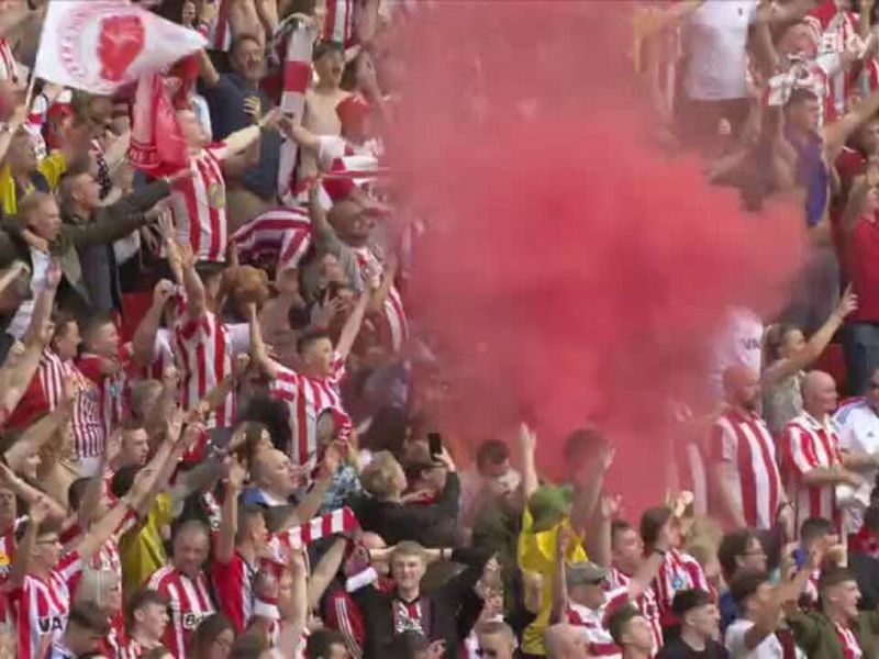 O dia do alívio chegou: O Sunderland vence em Wembley e, depois de