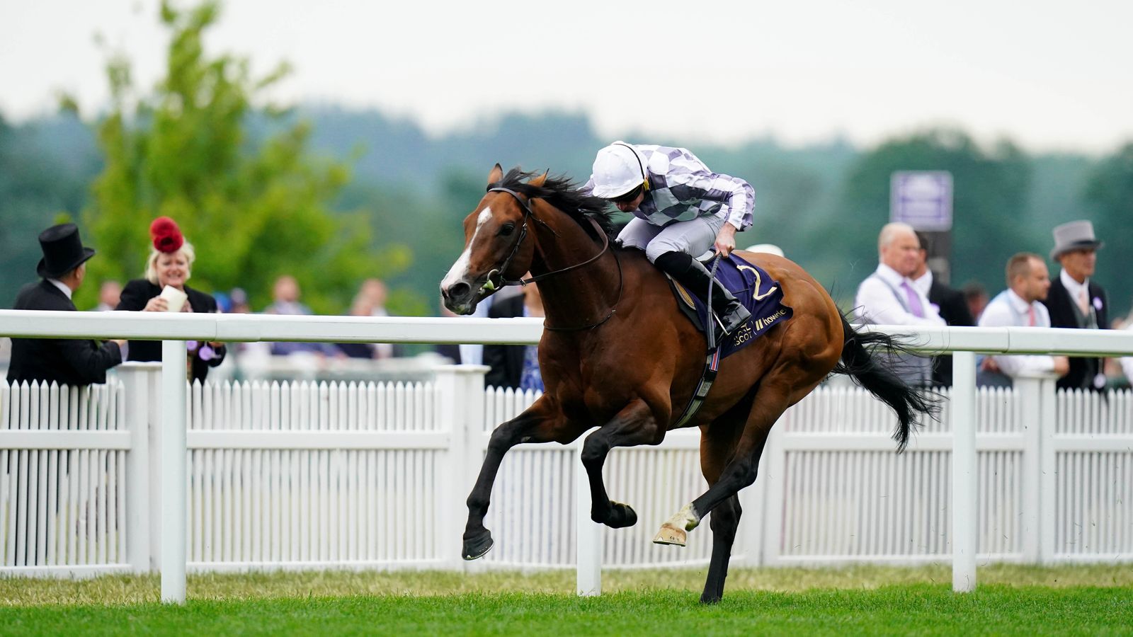 Hardwicke Stakes: Broome leads all the way for Ryan Moore and Aidan O’Brien; Hurricane Lane only third