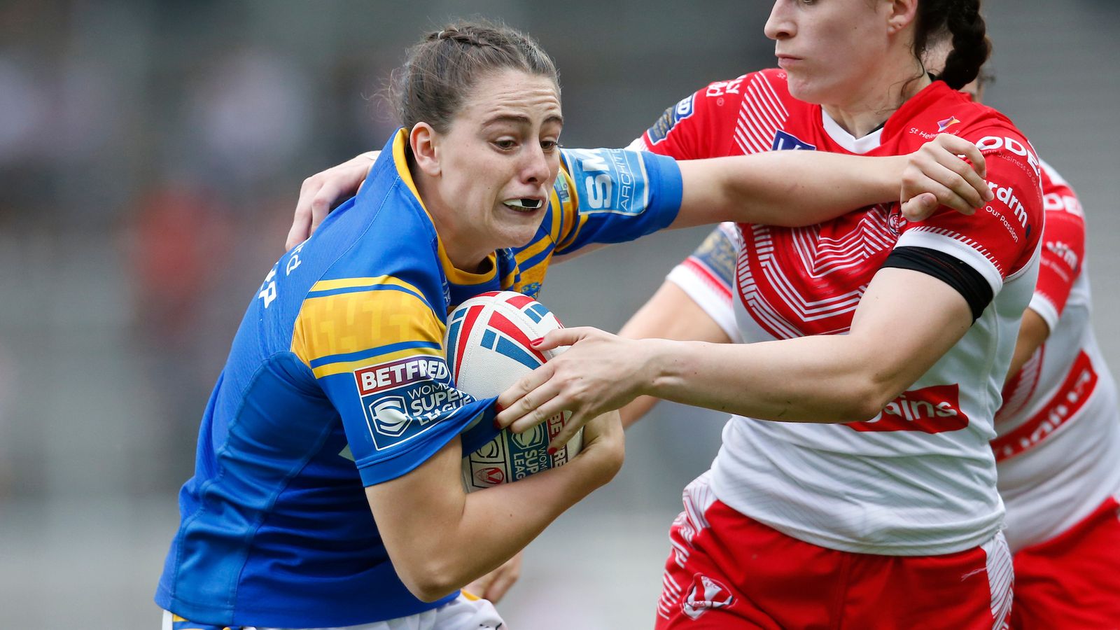 St Helens 18-20 Leeds Rhinos: Late Fran Goldthorp stunner sees visitors win Women’s Super League clash