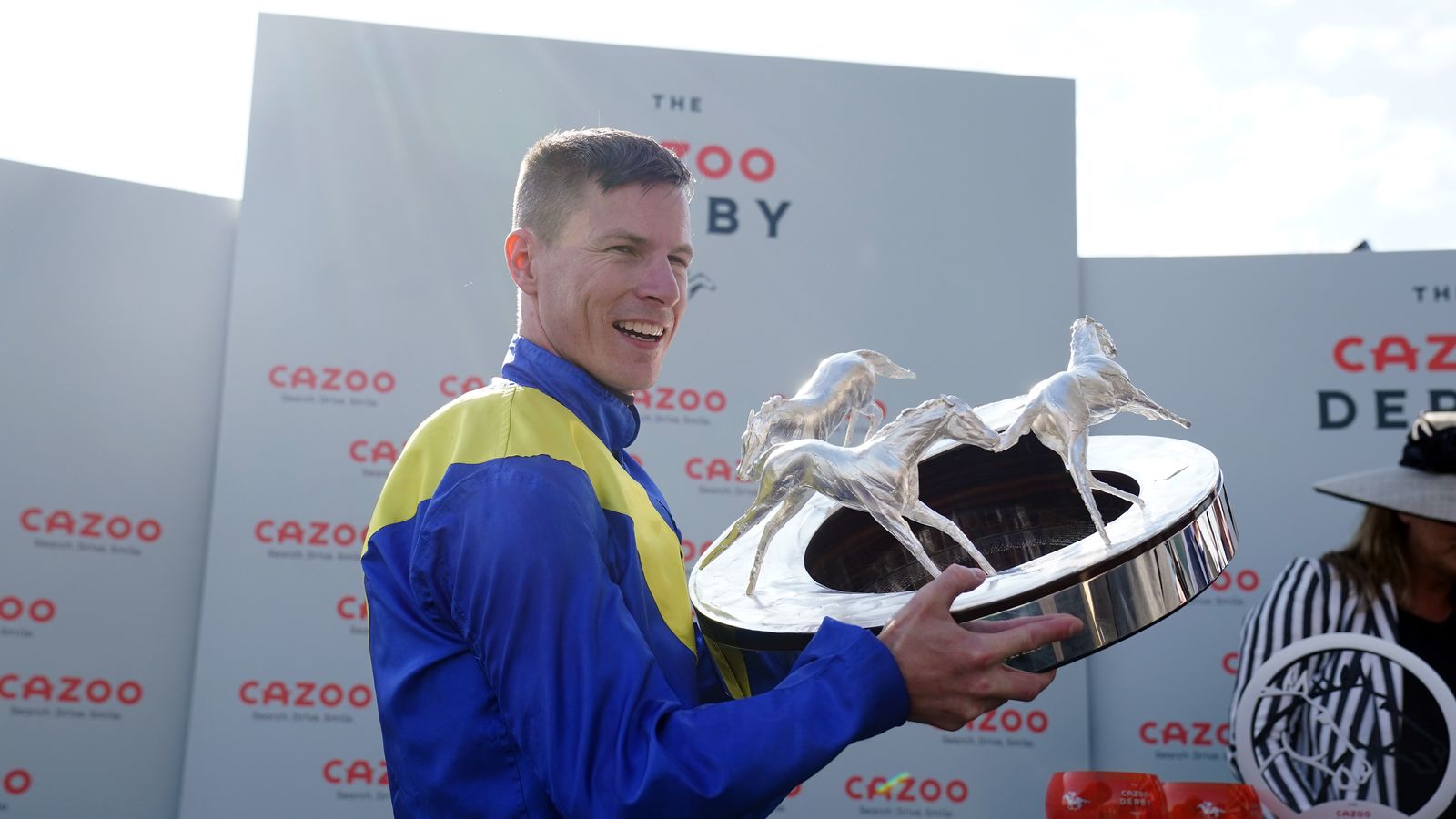 Cazoo Derby: Desert Crown’s winning rider Richard Kingscote happy to stand out from the weighing room crowd
