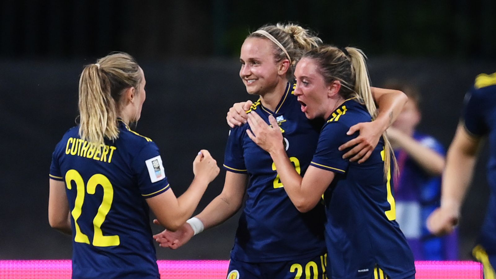 Escocia femenina asegura el desempate de la Copa del Mundo después de que Ucrania venciera a Hungría |  noticias de futbol