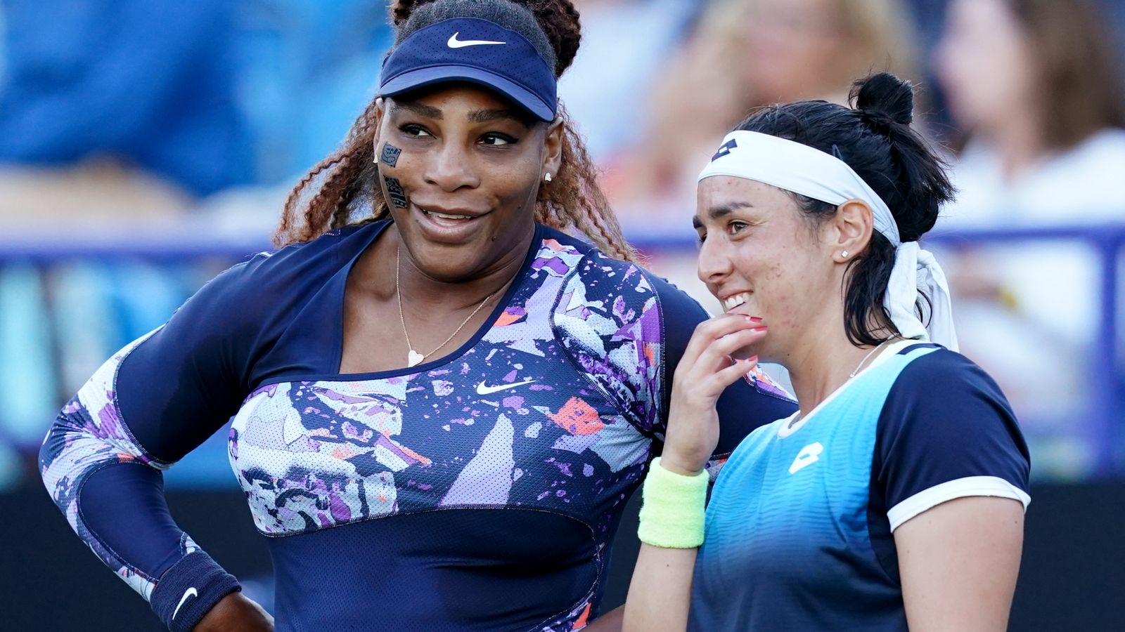 Serena Williams, Ons Jabeur win again to make Eastbourne semi-finals Tennis News Sky Sports