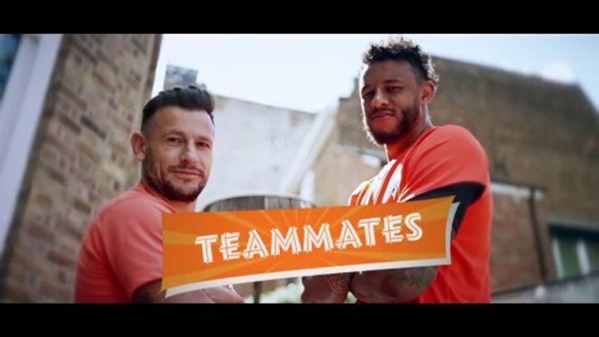 England teammates: Care and Lawes
