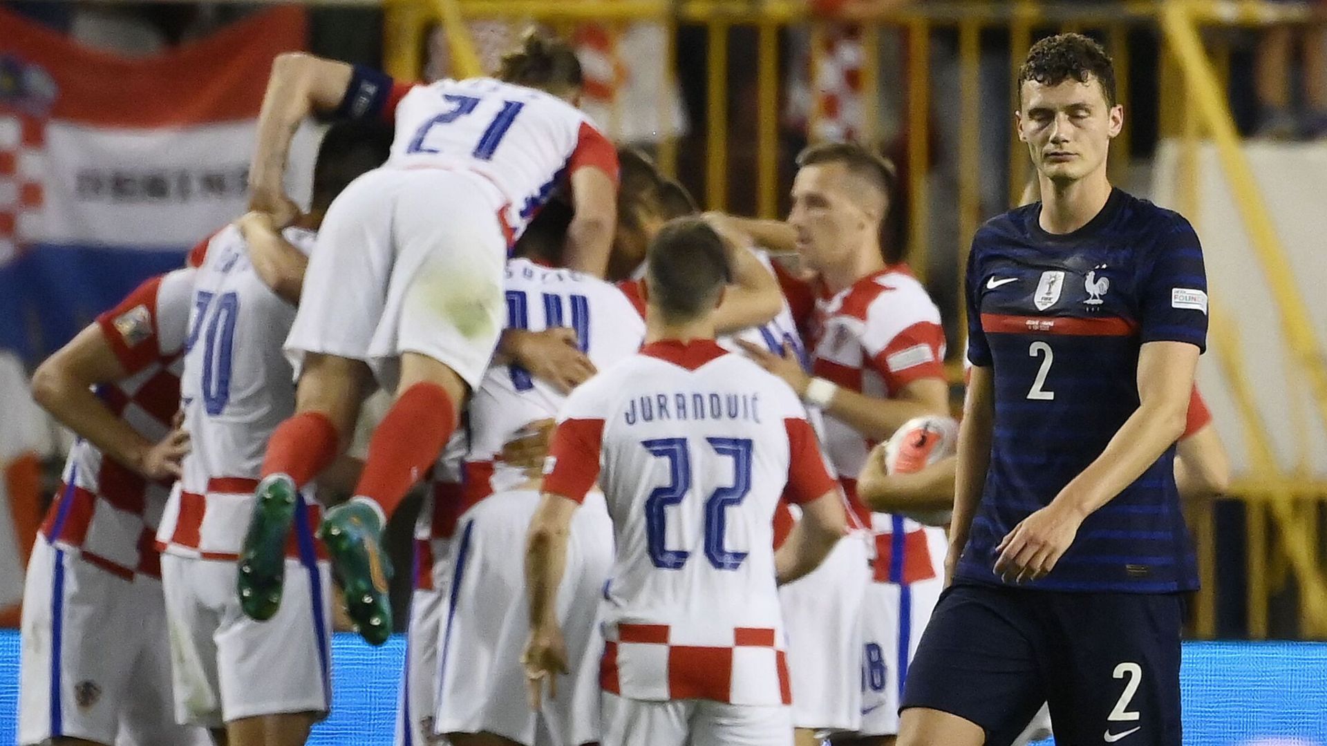 France held by Croatia in Nations League