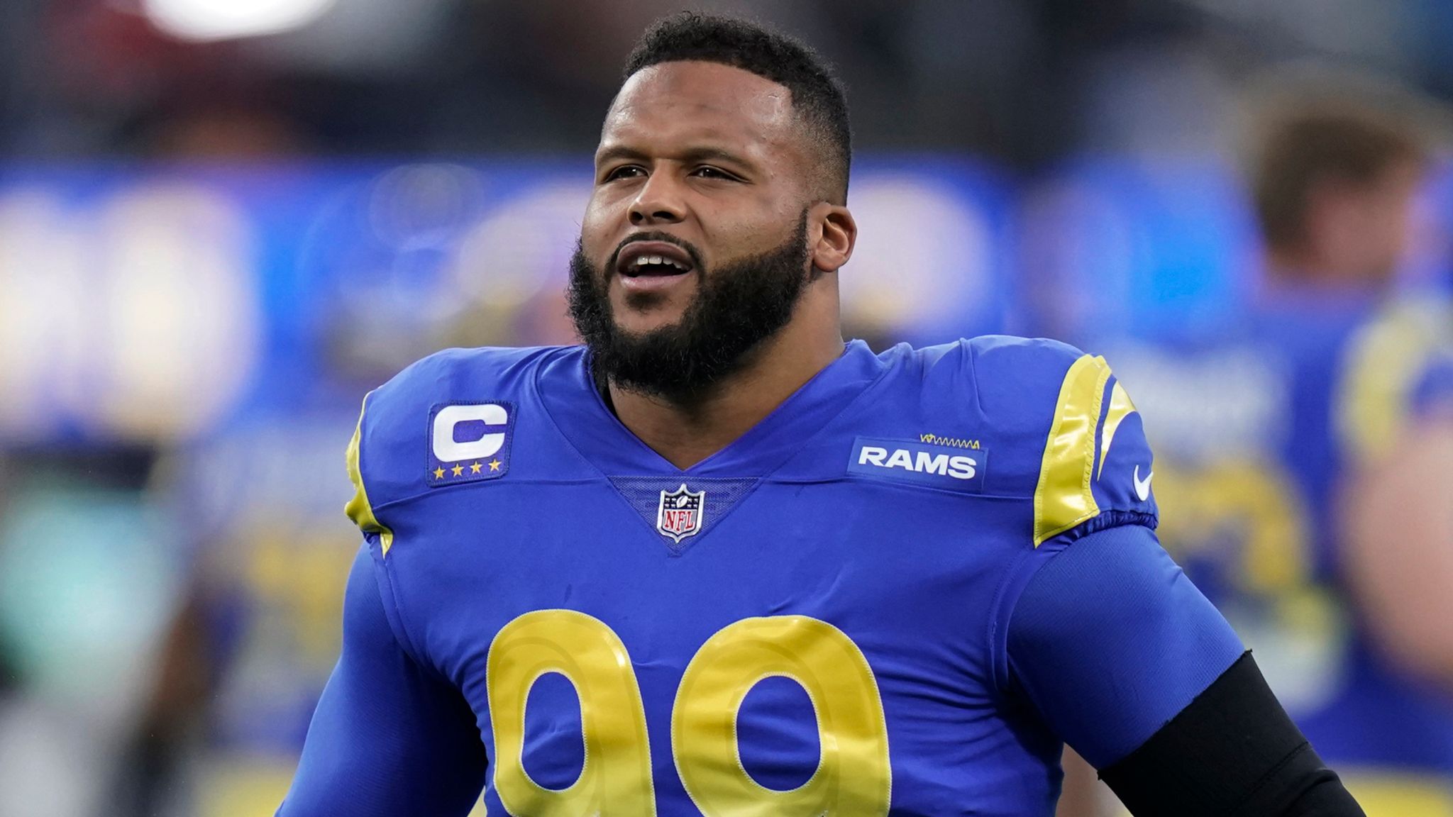 aaron donald for the rams