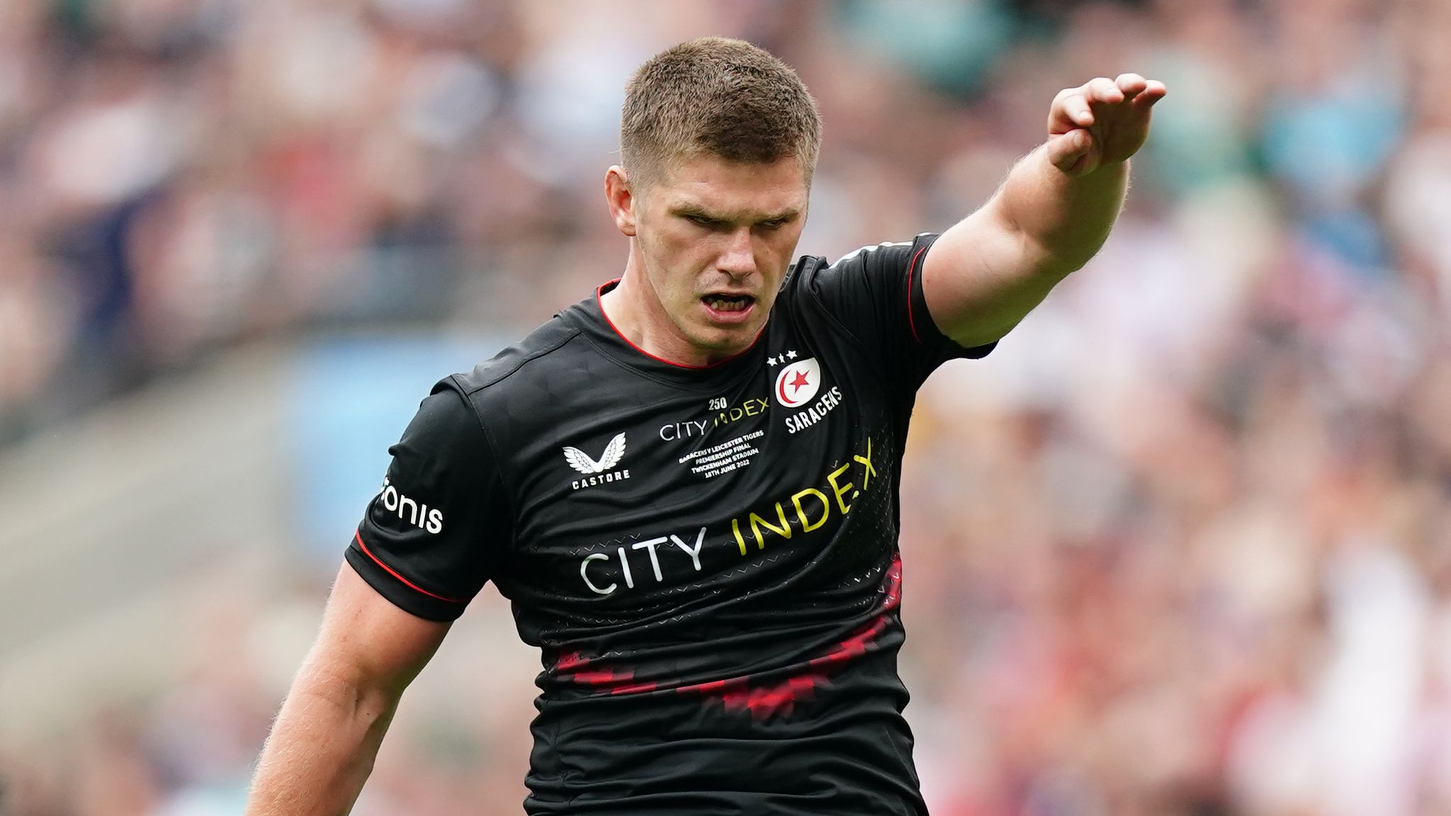 Freddie Burns kicks last-minute drop goal as Leicester beat