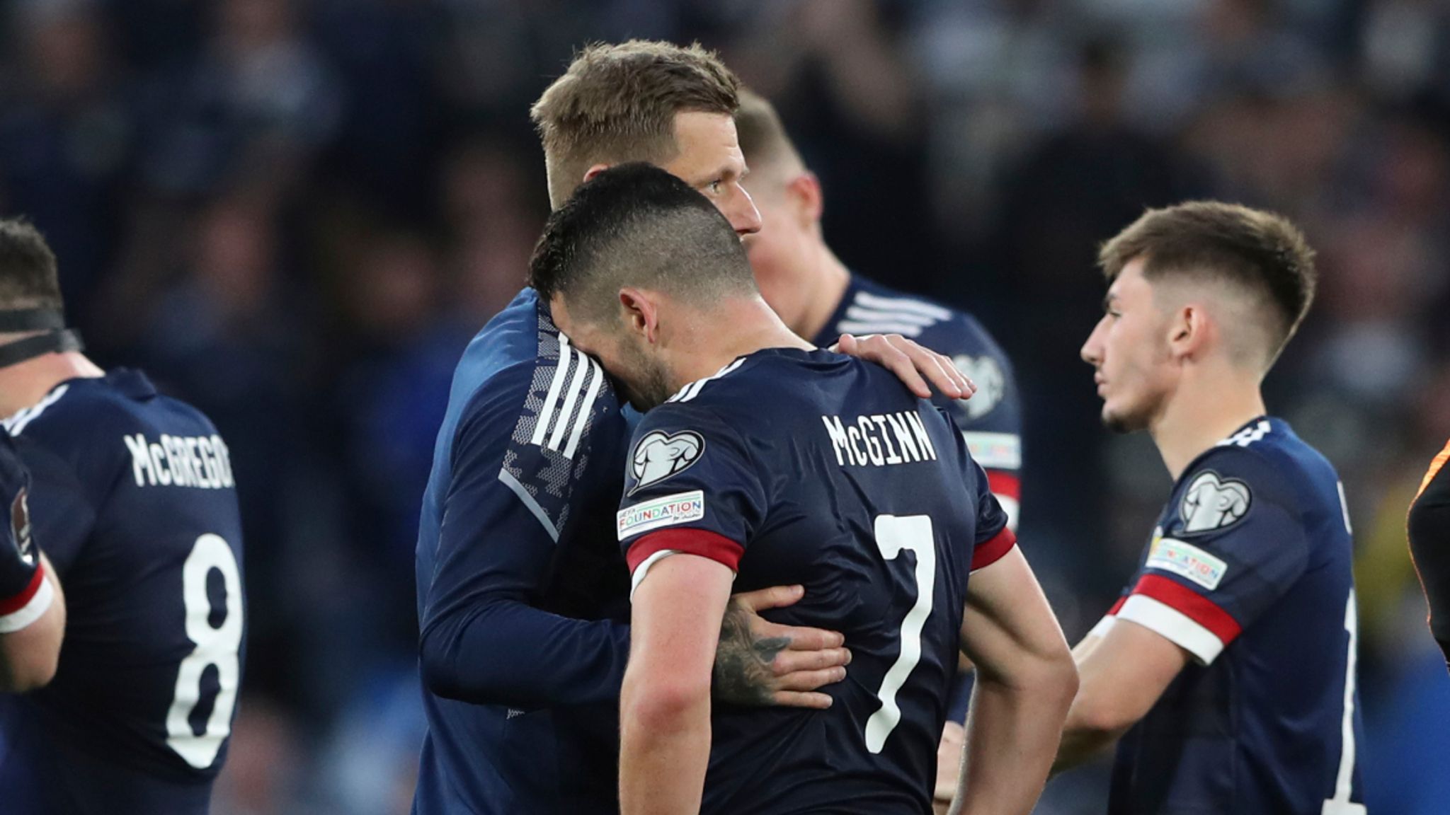 Andy Robertson admits Scotland 'didn't show up' in World Cup play-off defeat  to Ukraine | Football News | Sky Sports