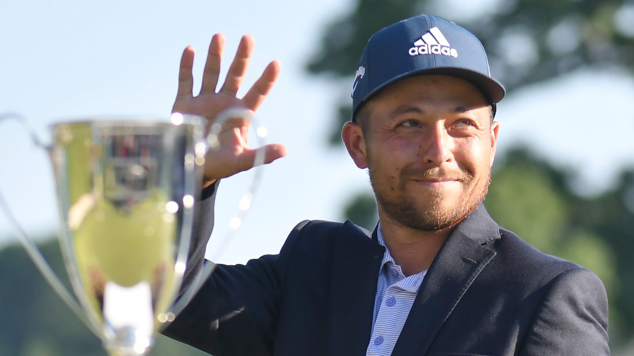 Travelers Championship Xander Schauffele claims two-shot win after late Sahith Theegala error Golf News Sky Sports