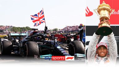 Hamilton's record-breaking eight British GP wins