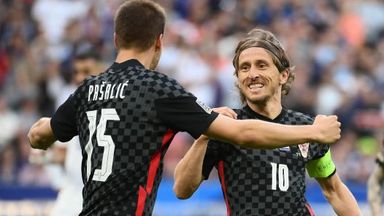 Veteran midfielder Luka Modric scored Croatia's winner against France