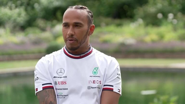 Hamilton opens up on how he deals with abuse and shares his advice for young people who may be going through similar situations