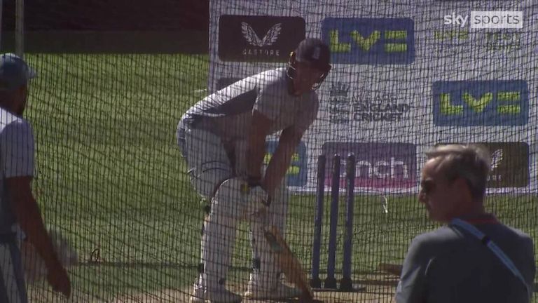 England captain Stokes trains ahead of the third Test against New Zealand, having previously felt unwell and picking up a knee injury last time out at Trent Bridge