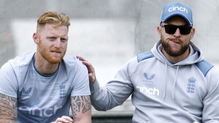 Ben Stokes and Brendon McCullum (PA Images)