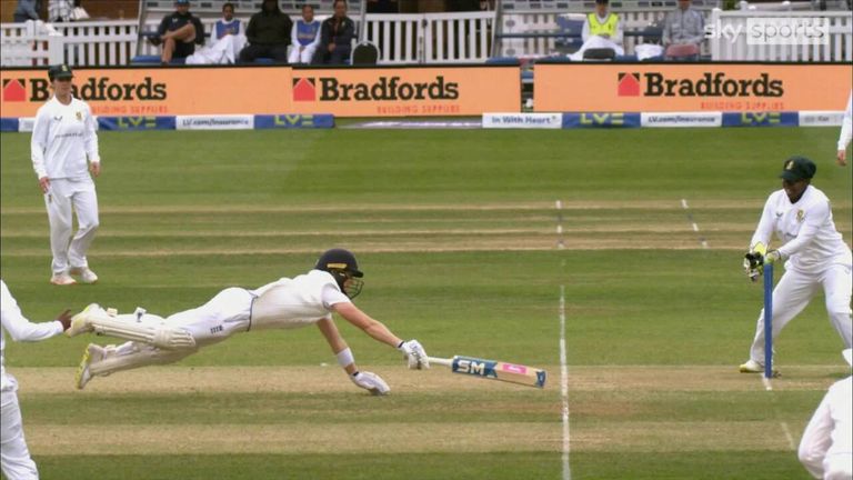 England captain Heather Knight was run out for just eight