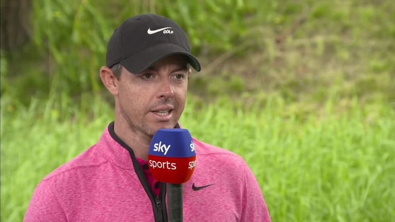 Rory McIlroy says he is not reluctant or jealous of the players who have taken part in the LIV Tour and admits he will keep an eye on London.
