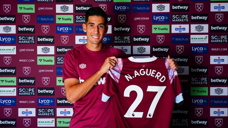 New West Ham sign Naycef Aguerda