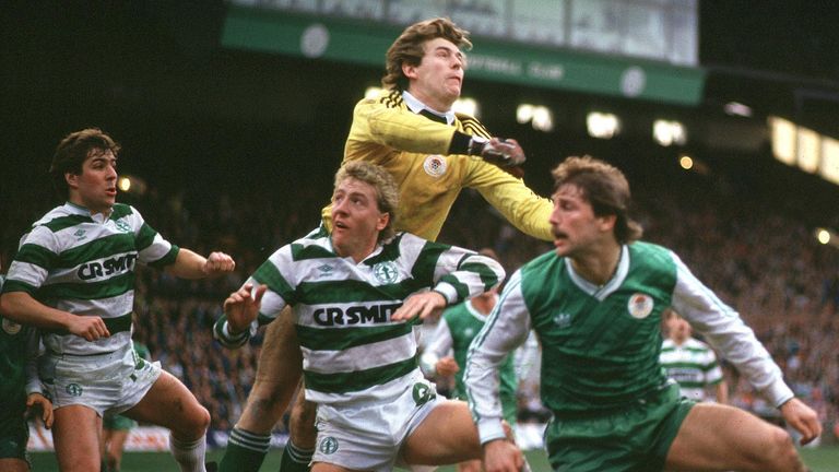 Andy Goram's Scottish football career began at Hibs