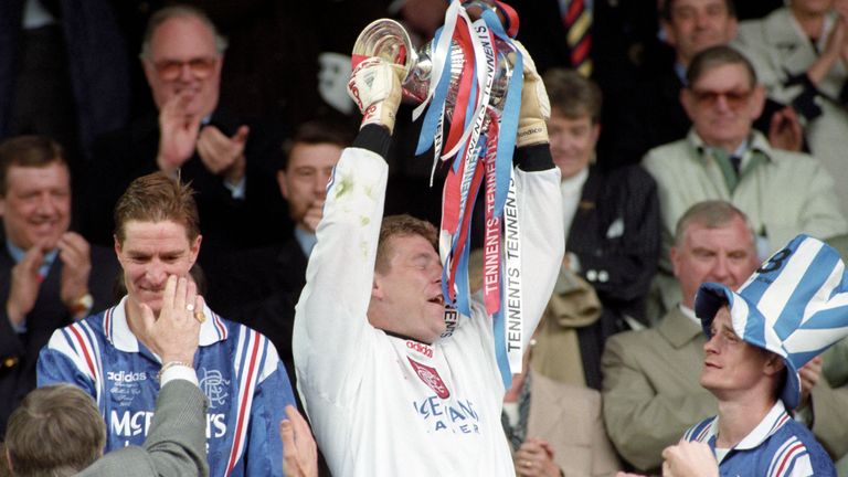 Goram won 10 domestic honours with Rangers 