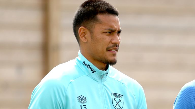 Alphonse Areola spent last season on loan at West Ham