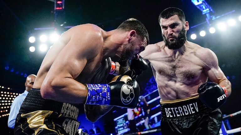 Beterbiev demolishes Smith inside two rounds