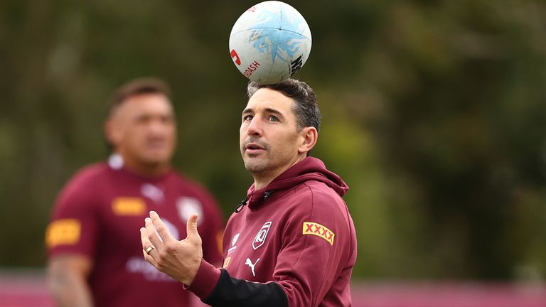 El entrenador de los Maroons, Billy Slater, nombró a cuatro debutantes en su equipo para el Juego 1 de State of Origin contra NSW