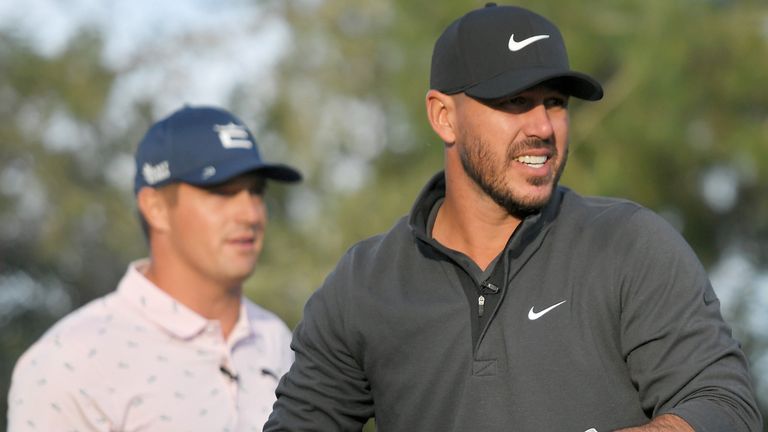 Brooks Koepka and Bryson DeChambeau both feature in the LIV Golf Invitational series this week