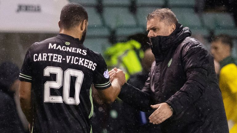Ange Postecoglou says Carter-Vickers was 'vital' in helping Celtic win the league title
