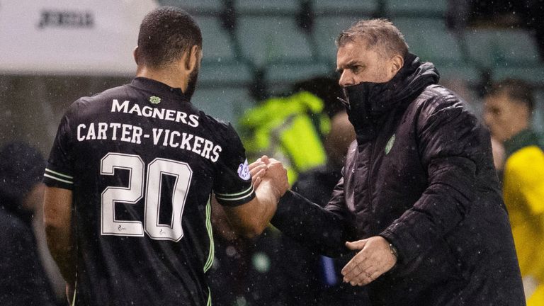 Ange Postecoglou says Carter-Vickers was &#39;vital&#39; in helping Celtic win the league title