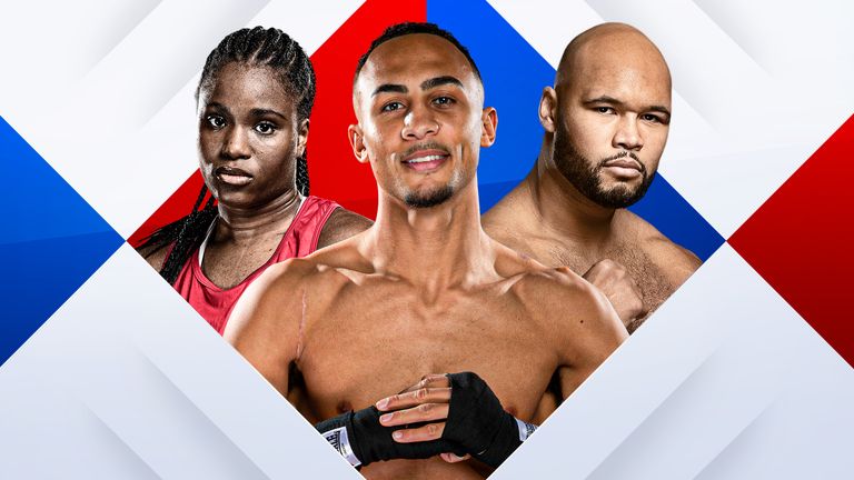Caroline Dubois, Ben Whittaker and Frazer Clarke will all be in action on July 30, live on Sky Sports