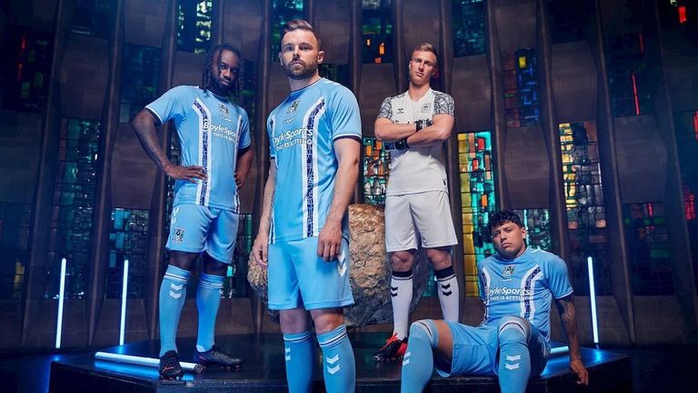 Coventry City's 2022/23 home kit (Source: Coventry & Hummel City Football Club)
