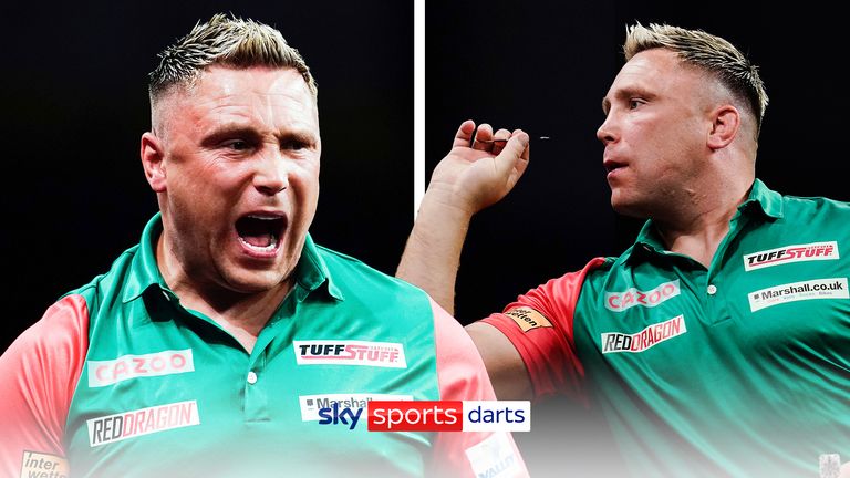 Gerwyn Price&#39;s three monster finishes for Wales in day 3 of the World Cup of Darts