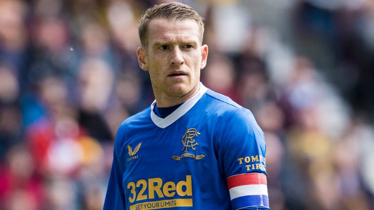 Steven Davis is "delighted" after signing a new deal at Ibrox