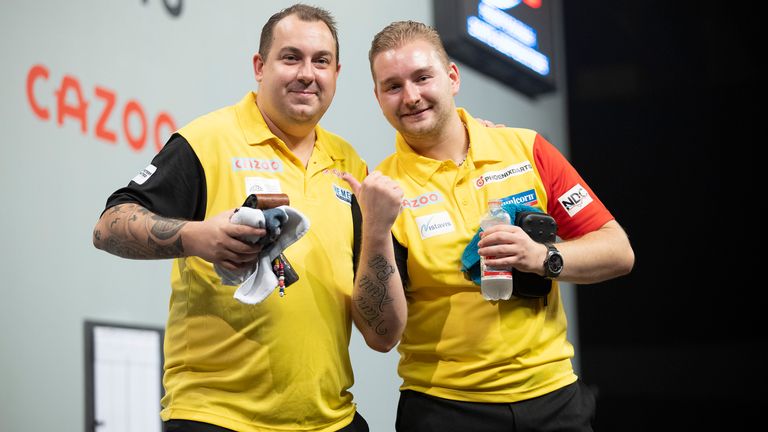 Dimitri van den Bergh and Kim Huybrechts are a strong pairing for Belgium at this year's tournament in Germany