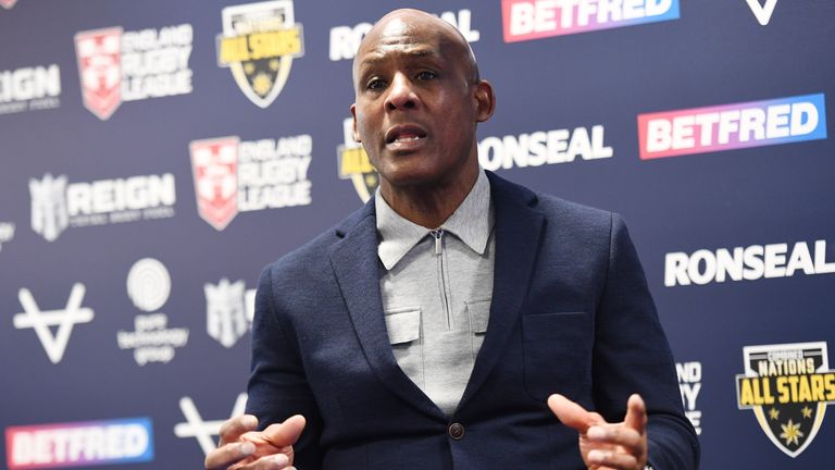 Ellery Hanley takes charge of the Combined Nations team to face England on Saturday