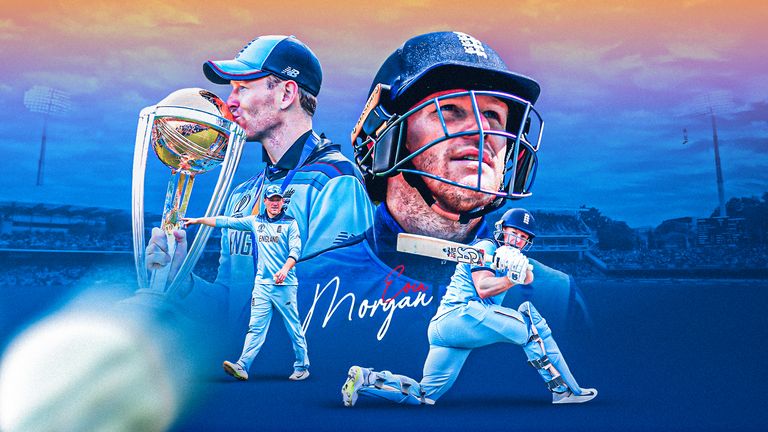  England's World Cup-winning captain Eoin Morgan has announced his retirement from international cricket