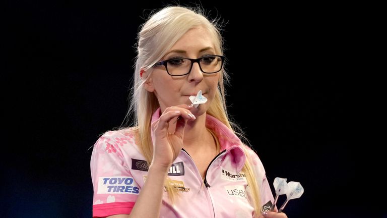 William Hill World Darts Championship 2021/22 - Day Five - Alexandra Palace
Fallon Sherrock during her defeat against Steve Beaton during day five of the William Hill World Darts Championship at Alexandra Palace, London. Picture date: Sunday December 19, 2021.