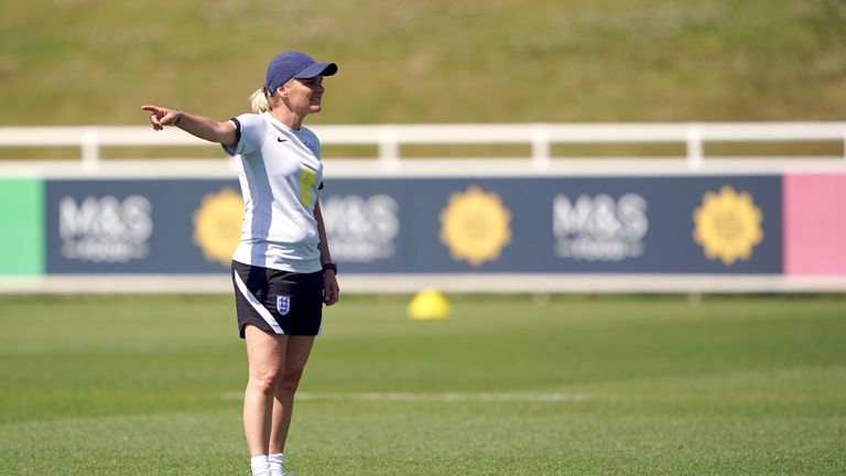 England women's head coach Sarina Wiegman can't wait to face her home country and former side Netherlands in Friday's friendly ahead of Euro 2022.