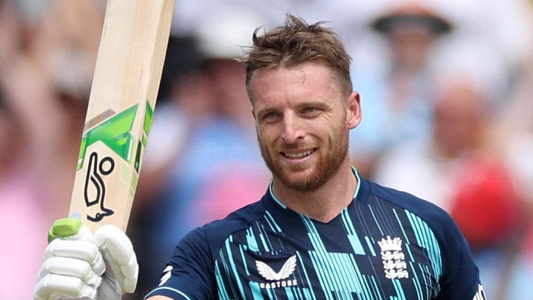 Jos Buttler reached his 10th ODI from just 47 balls as England beat Netherlands