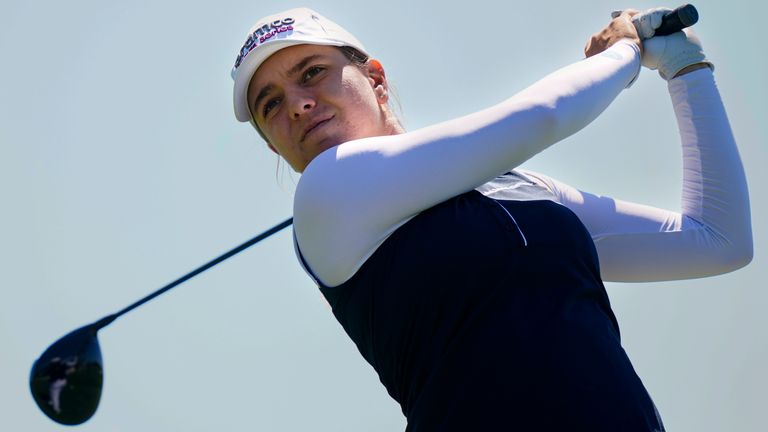 Stephanie Kyriacou posts her lowest ever LPGA Tour lap