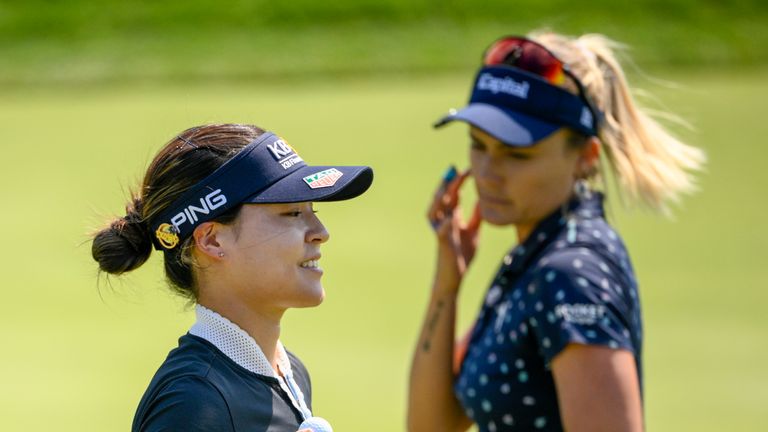 In Gee Chun had trailed Lexi Thompson by two shots during the final round