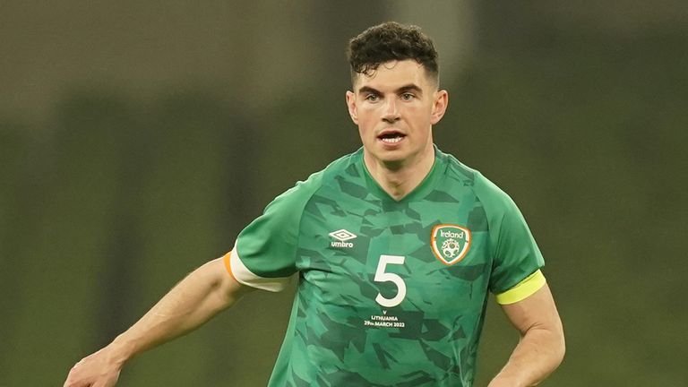John Egan is a doubt to face Scotland