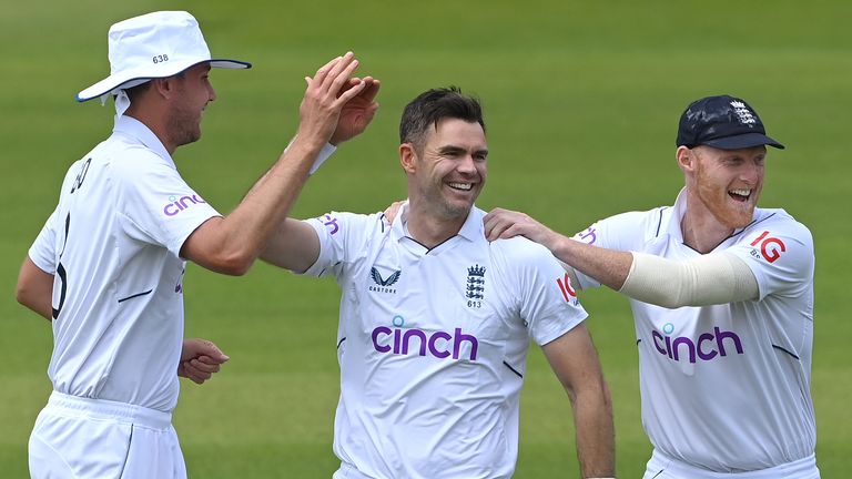 James Anderson, England vs New Zealand, first Test at Lord's