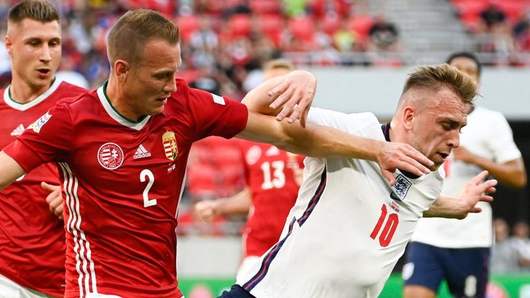 Jarrod Bowen was lively on his England debut