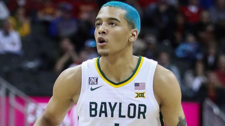 Baylor Bears forward Jeremy Sochan in action during March Madness