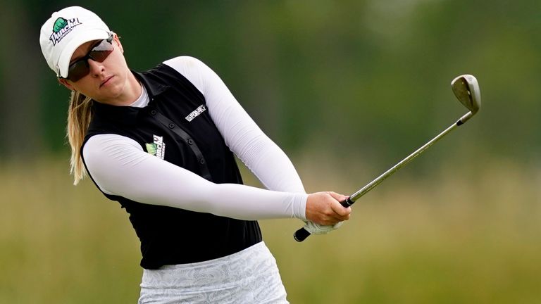 Jodi Ewart Shadoff is two off the lead in New Jersey